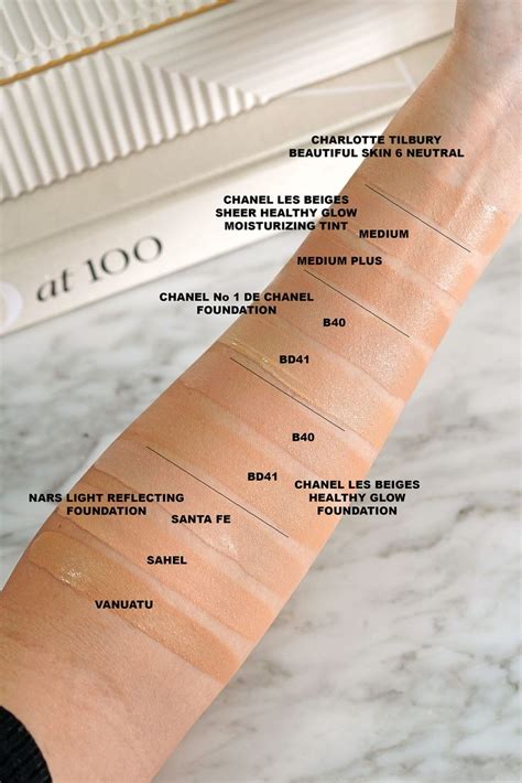 chanel less beiges|chanel foundation comparison chart.